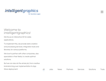 Tablet Screenshot of intelligentgraphics.biz